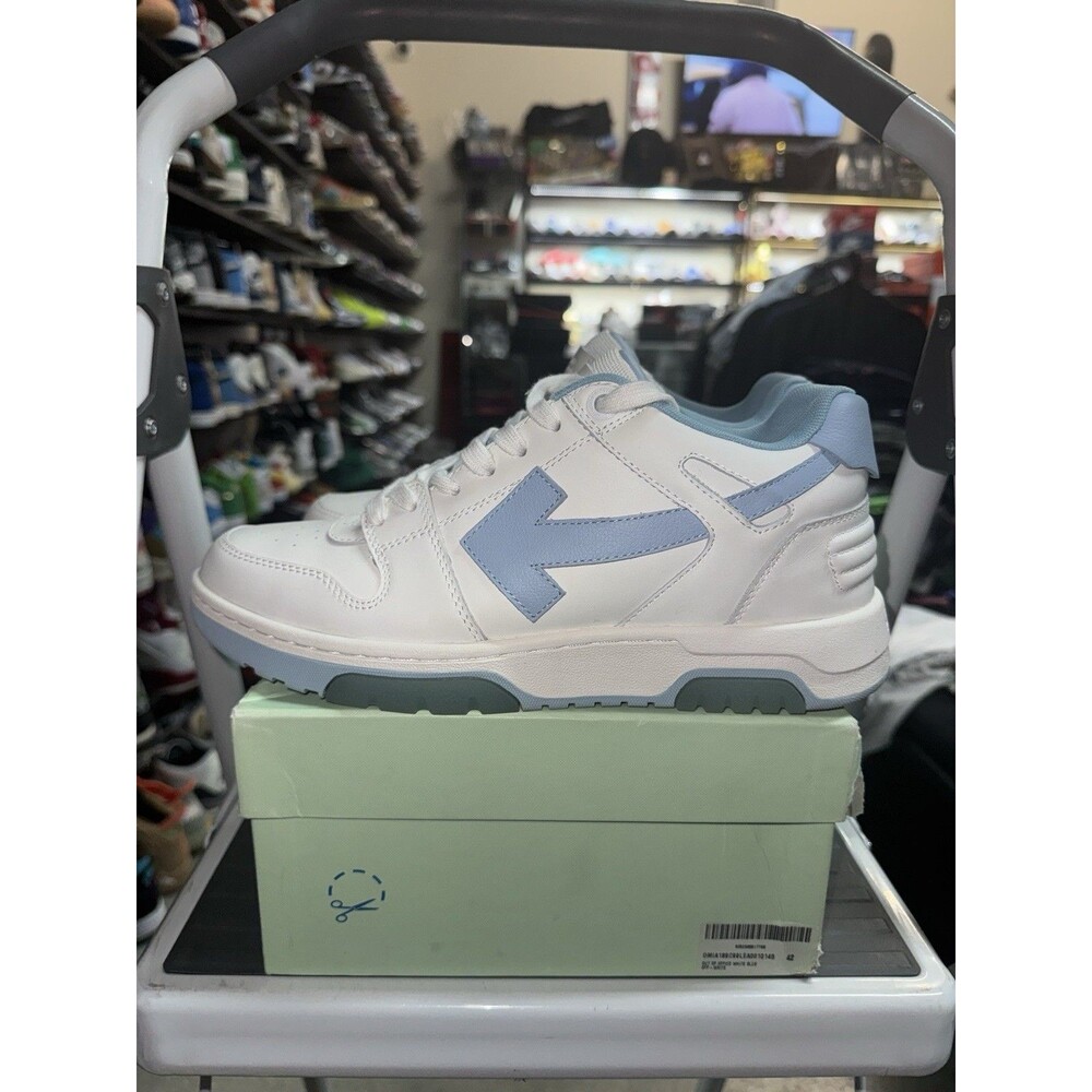 Off-White Out Of Office Sneakers White/Blue Sz 42/US 9